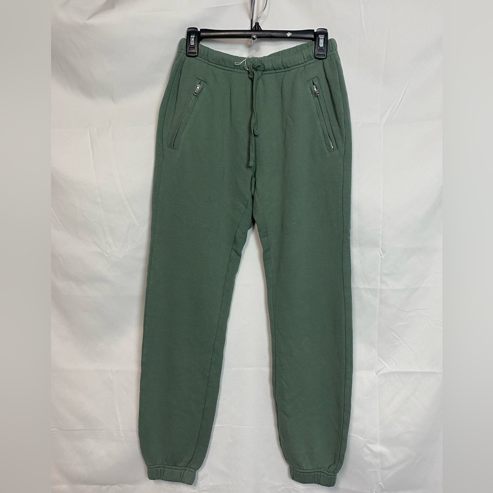 GREEN bandier joggers size small